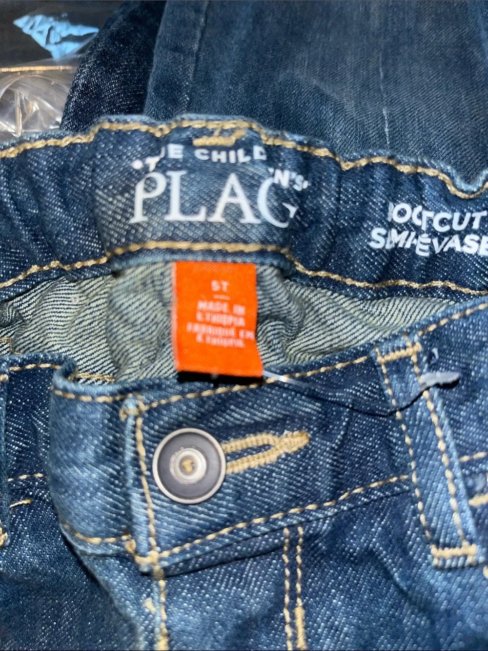 The Children's Place Dark Blue Straight Leg Jeans